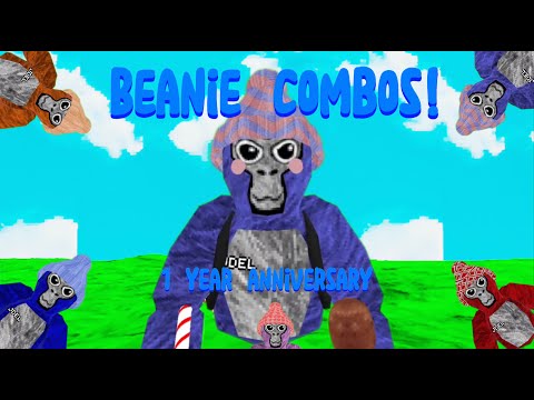 Making Beanie Combos in Gorilla Tag Part 2! (1-year anniversary video)