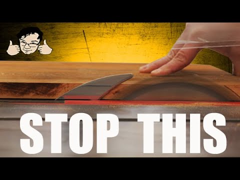 Burning Wood With A Table Saw