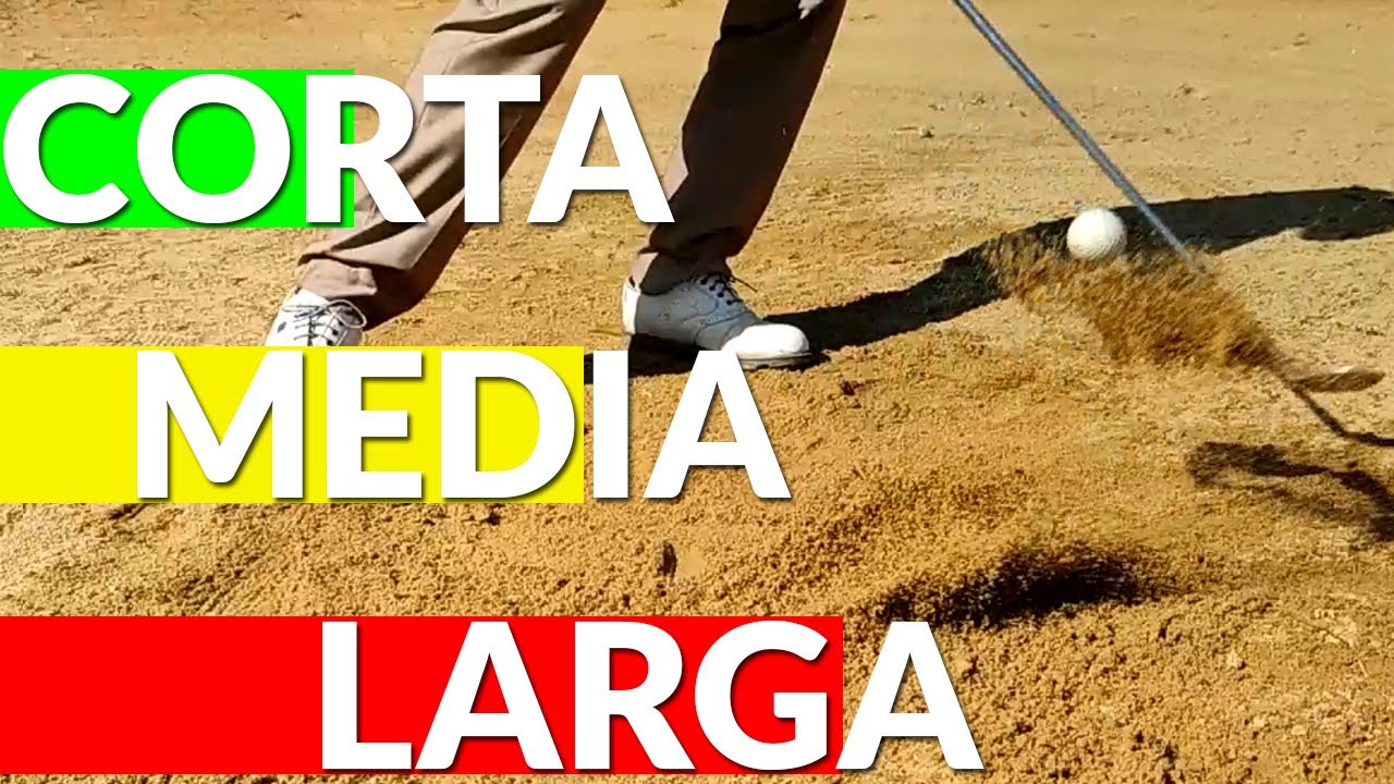 Cómo SACAR DE BUNKER en golf | Tips Fáciles 😱