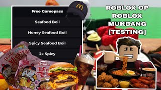 BEST FREE Roblox Mukbang [Testing] Script! 