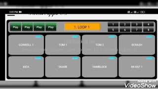 How to use mobile octapad percusion simple with TalkBack for blind user screenshot 1