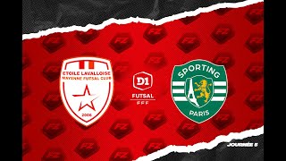 J5 : Etoile Lavalloise - Sporting Paris en direct !