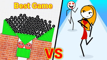 Hide Ball brain teaser 🆚 run now (thief puzzle) 2048 gameplay
