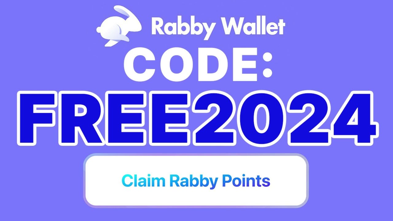 RABBY WALLET AIRDROP CODE : FREE2024 for RABBY POINTS !!!