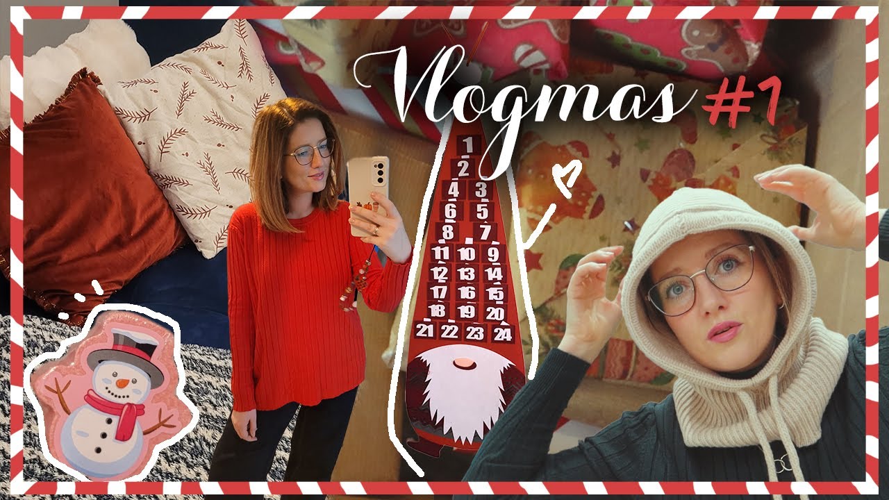 Zaskoczyli mnie 🎁 Kalendarze od Kamana i Pauli🎄 Komin z Lanea 🧶 Vlogmas startuje! ✨ VLOGMAS 2025