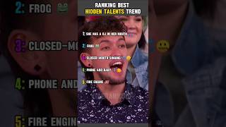 Download Lagu Ranking Best HIDDEN Talents Trend#hiddentalent MP3 Download Lagu Ranking Best HIDDEN Talents Trend#hiddentalent MP3