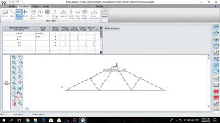Fink Truss in Prokon