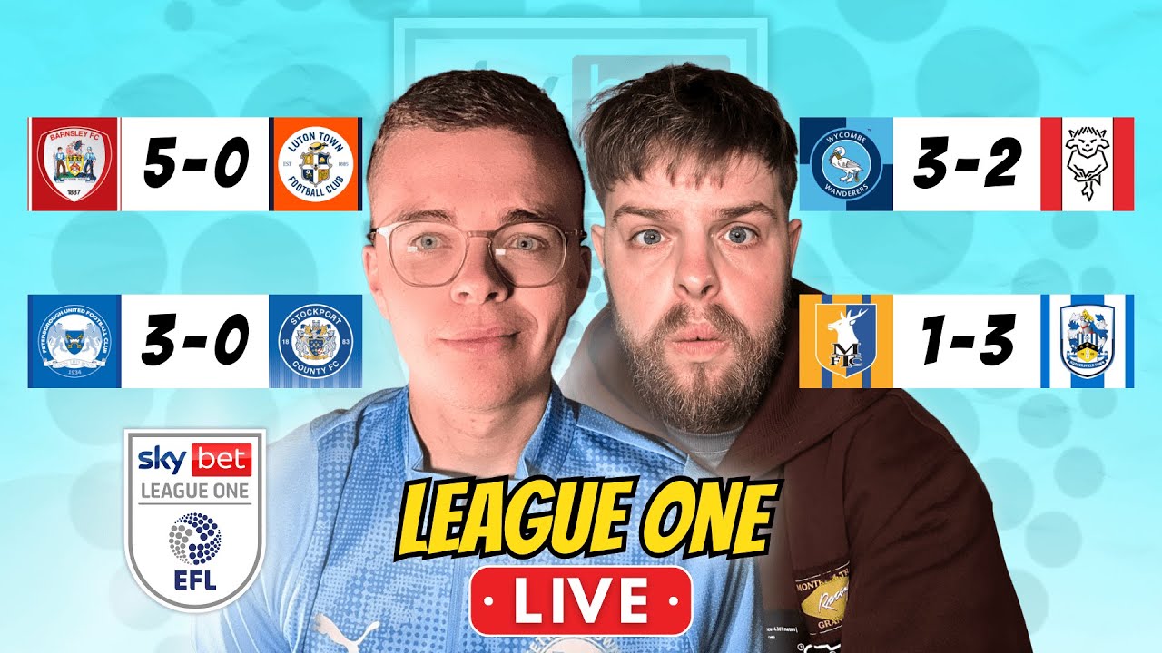 LIVE! CARDIFF SIT TOP, BARNSLEY HIT 5! | League One Live
