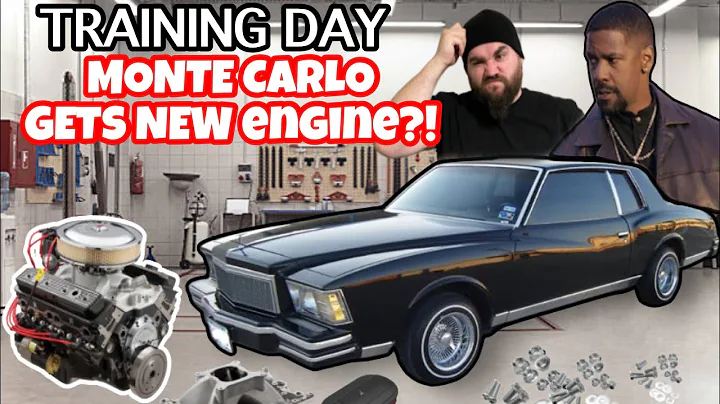 THE TRAINING DAY MONTE CARLO GETS A HOT ROD ENGINE...