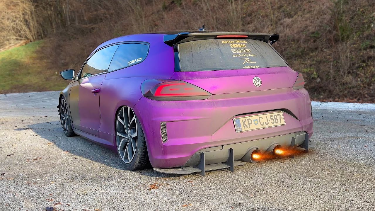 VW Scirocco 1.4 TSI Straight Pipe Sound 🔥