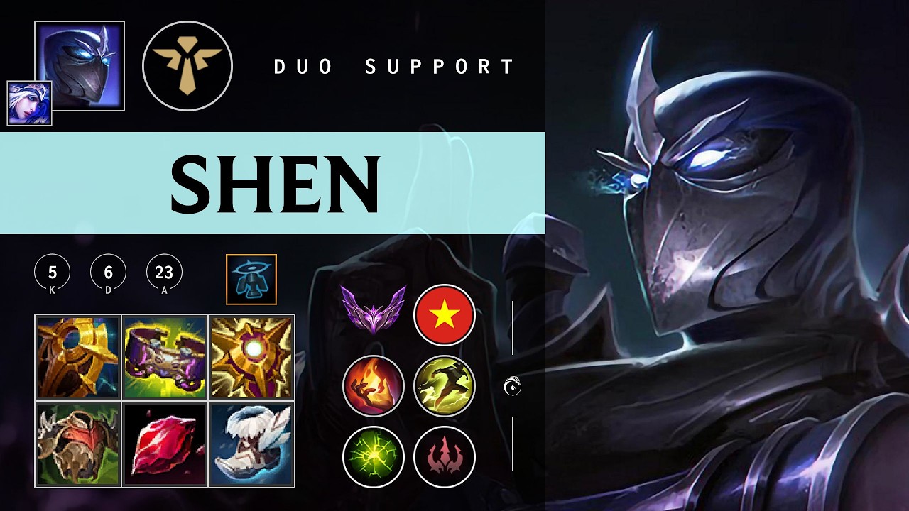 Shen Support vs Thresh - VN Master Patch 26.03