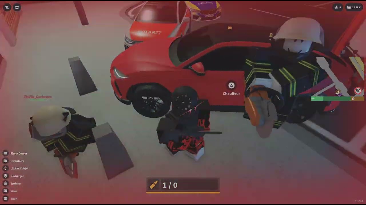 Game play Criminal in emergency Hamburg