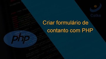 Como criar formulário de contato com PHP e PDO