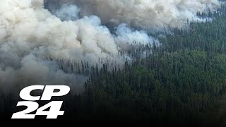 Rainfall offers relief for fire crews in Alberta