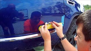 How to install V badges on an Escalade!!!