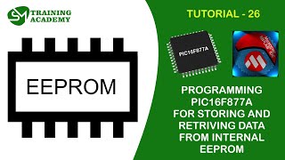 PIC16F877A EEPROM BASICS STORING & RETRIEVING DATA