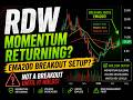 RDW Momentum Returning? ⚡ EMA200 Breakout Setup?