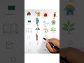 Most Easy Drawing Ever 😍 ছবি আঁকা | Drawing | Easy Drawing | #drawingforkids #easydrawing #art