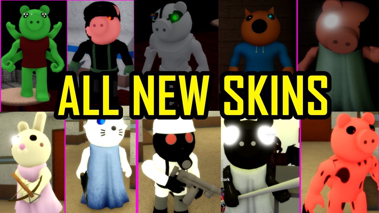 ALL 24 DAILY SKINS SHOWCASE Roblox Piggy YouTube 