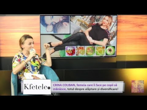 "De vorbă cu Ana" | Interviu de exceptie cu Crina Coliban, femeia care ii face pe copii sa manance!