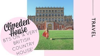 BTS of A Very British Country House filmed at Cliveden House with Channel 4