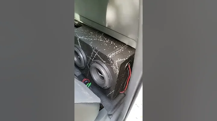 custom subwoofer box single cab truck