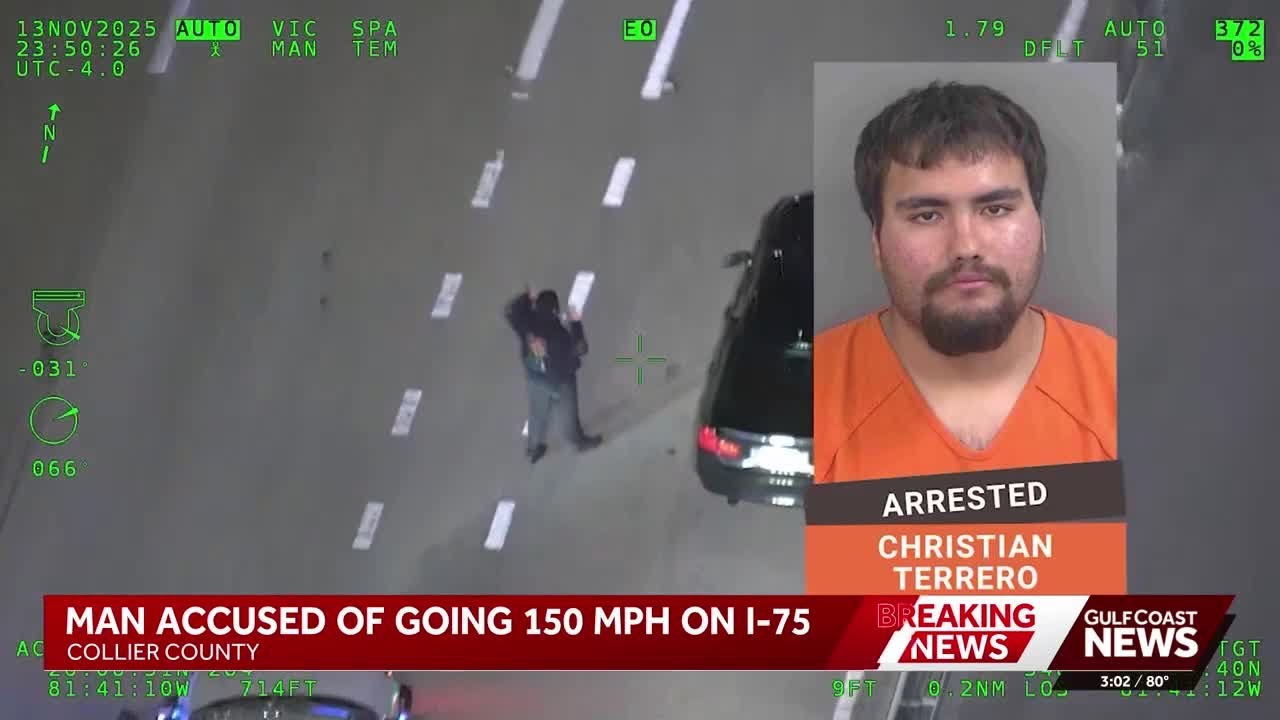 Naples man accused of street racing at 150 mph in Collier County - YouTube