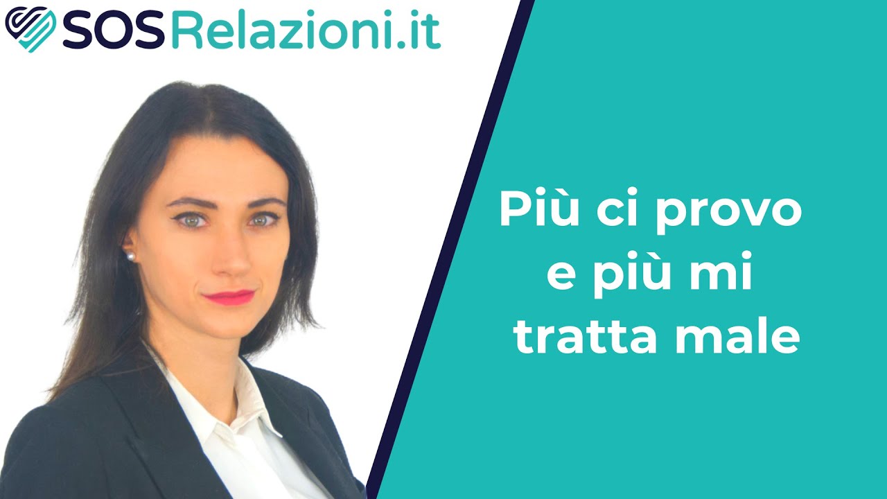 Lui è Stressato E Mi Tratta Male