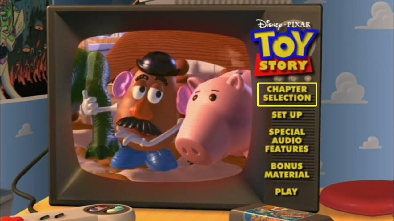 Toy Story (Disc 1) - DVD Menu Walkthrough 