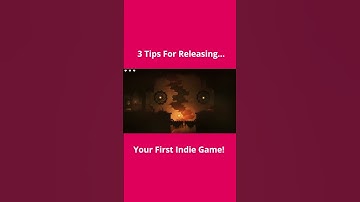 3 Tips For Releasing Your First Indie Game #shorts