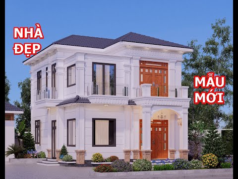 NHÀ ĐẸP 2 Tầng Phong Cách Châu Âu Mẫu 108