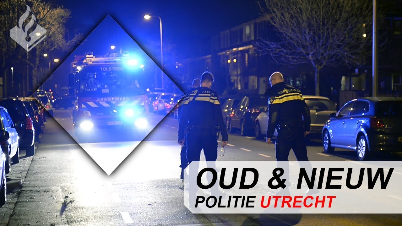 POLITIE | VUURWERK | OUD & NIEUW | BRAND | AUTOBRAND | UTRECHT | INBRAAK | VUURWAPEN