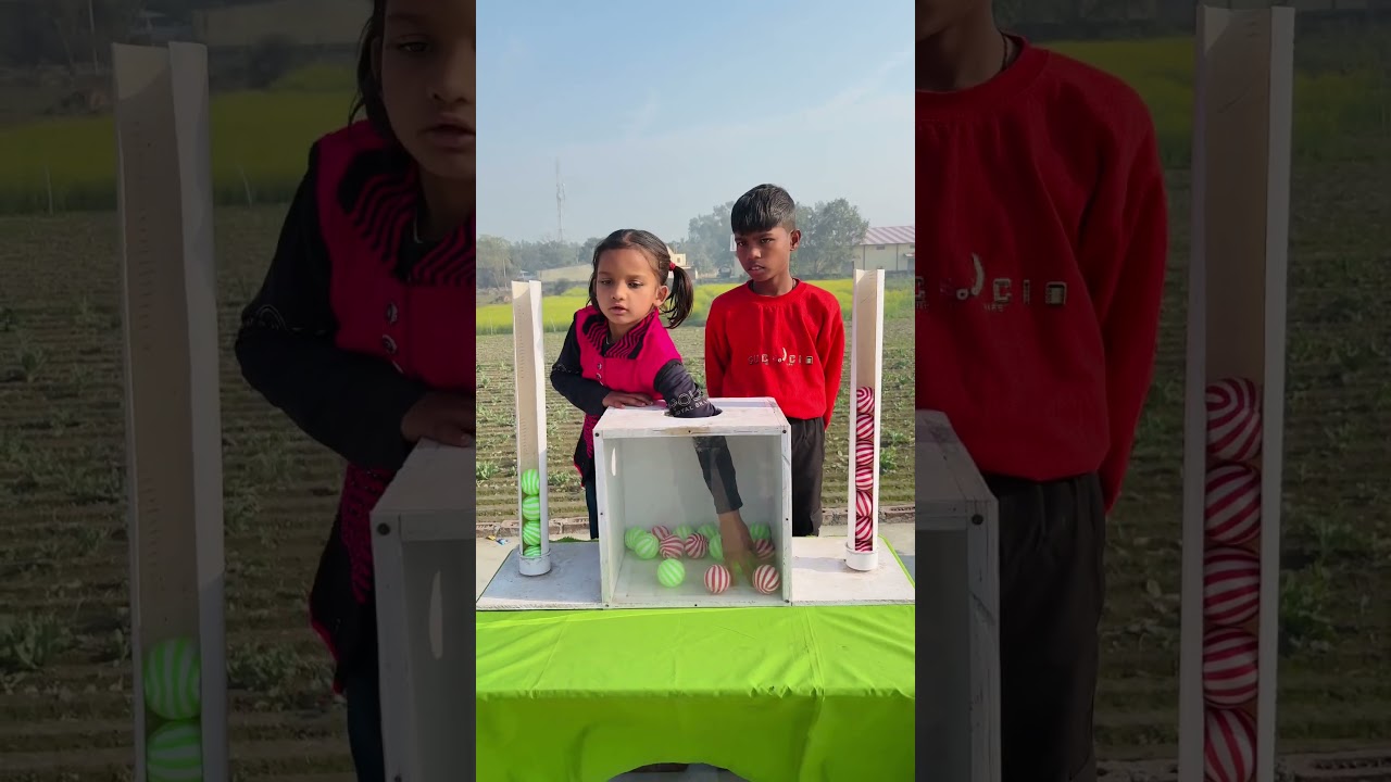 Match the colour ball challenge 