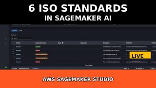 Running 6 ISO Ai Standards in AWS Sagemaker Ai - Live Compliance Testing