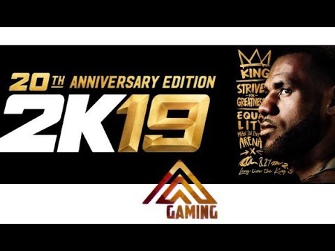gaming logo NBA 2K19 Launch Stream!! | Late Night Ballin