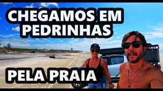 CRUZAMOS PELA AREIA PARA CHEGAR ATÉ ESSE VILAREJO