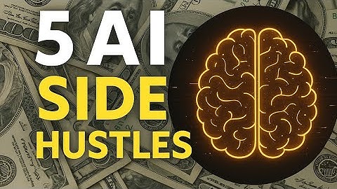 5 AI Side Hustles (No Talking, No Filming, No Problem)