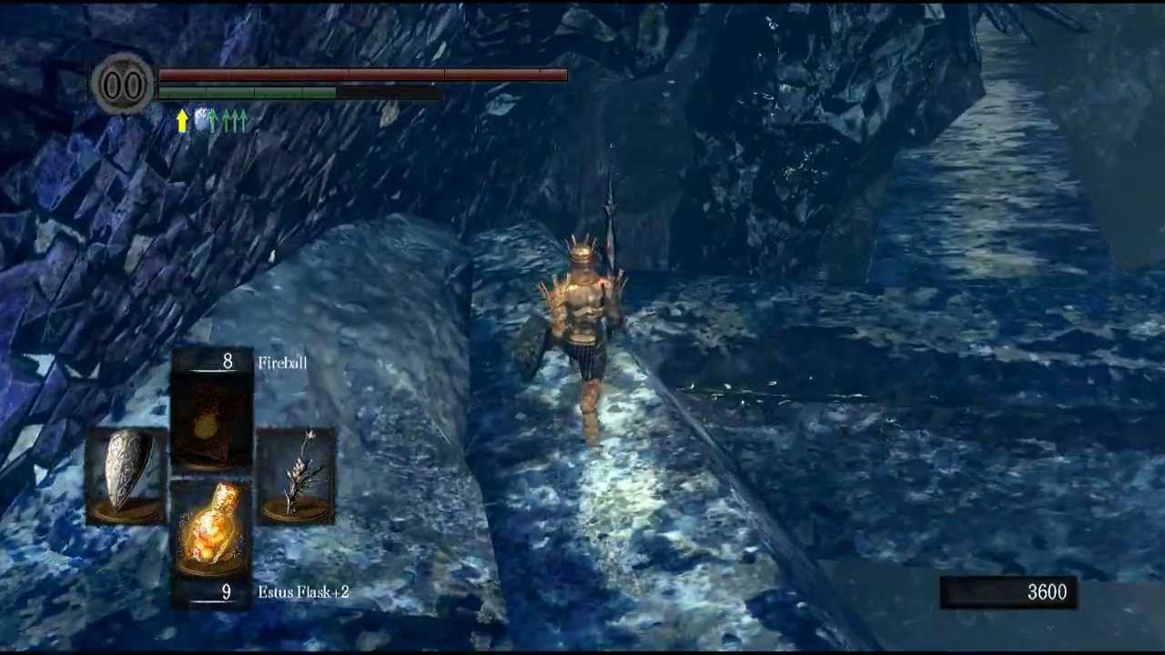 Dark Souls Crystal Cave passagens invisíveis YouTube