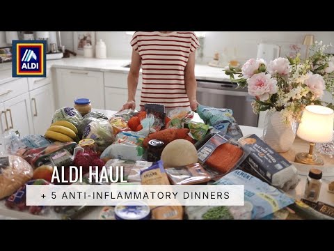 ALDI Grocery Haul →  5 Days of Easy Anti-Inflammatory Dinners | Meal Prep Routine thumbnail