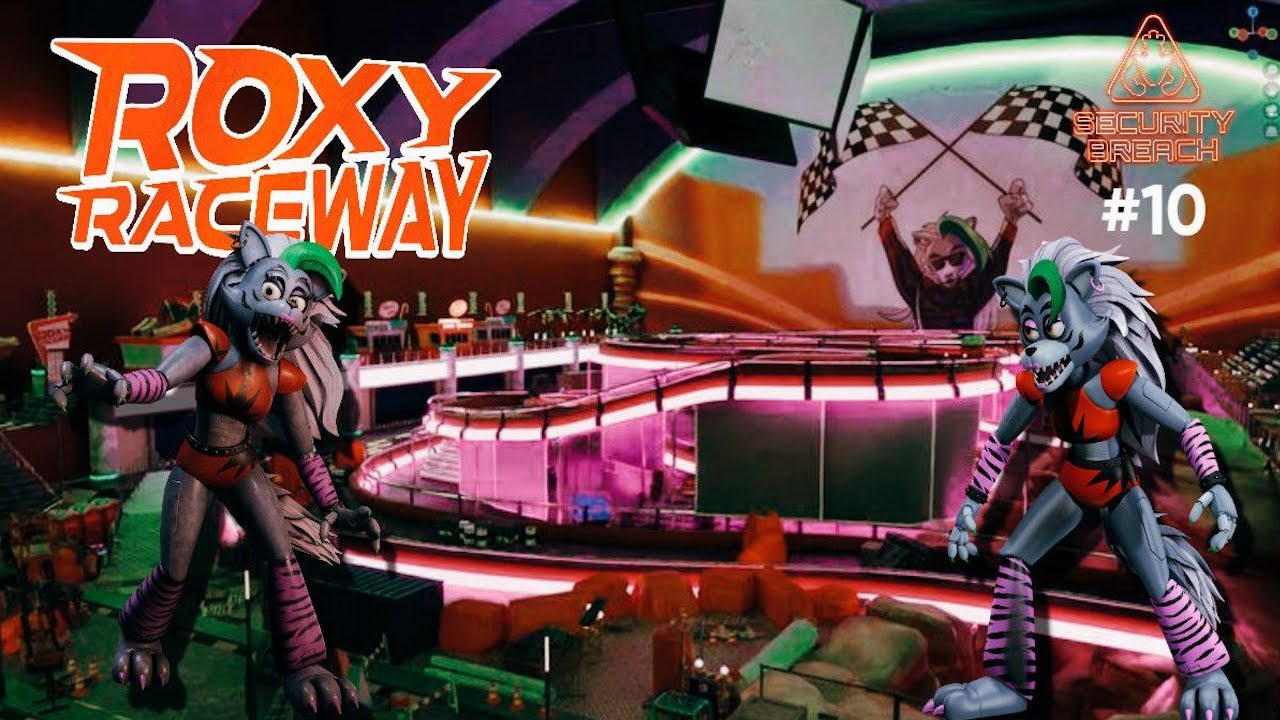EXPLORANDO A ROXY RACEWAY 🏎️👀 | Segredos e Mistérios em FNAF Security ...