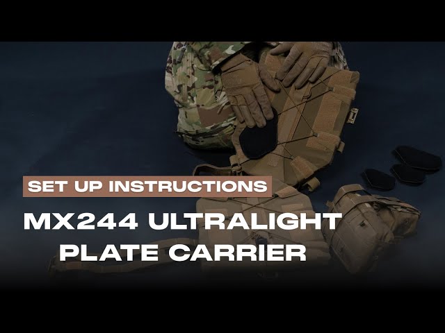 Product Set up MX244 Ultralight Plate Carrier | Lindnerhof Taktik
