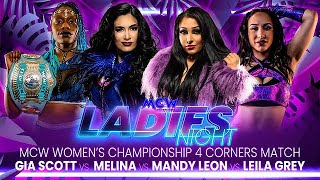 Mandy Leon 2022 Mcw Ladies Night Interview Plus Match Photos