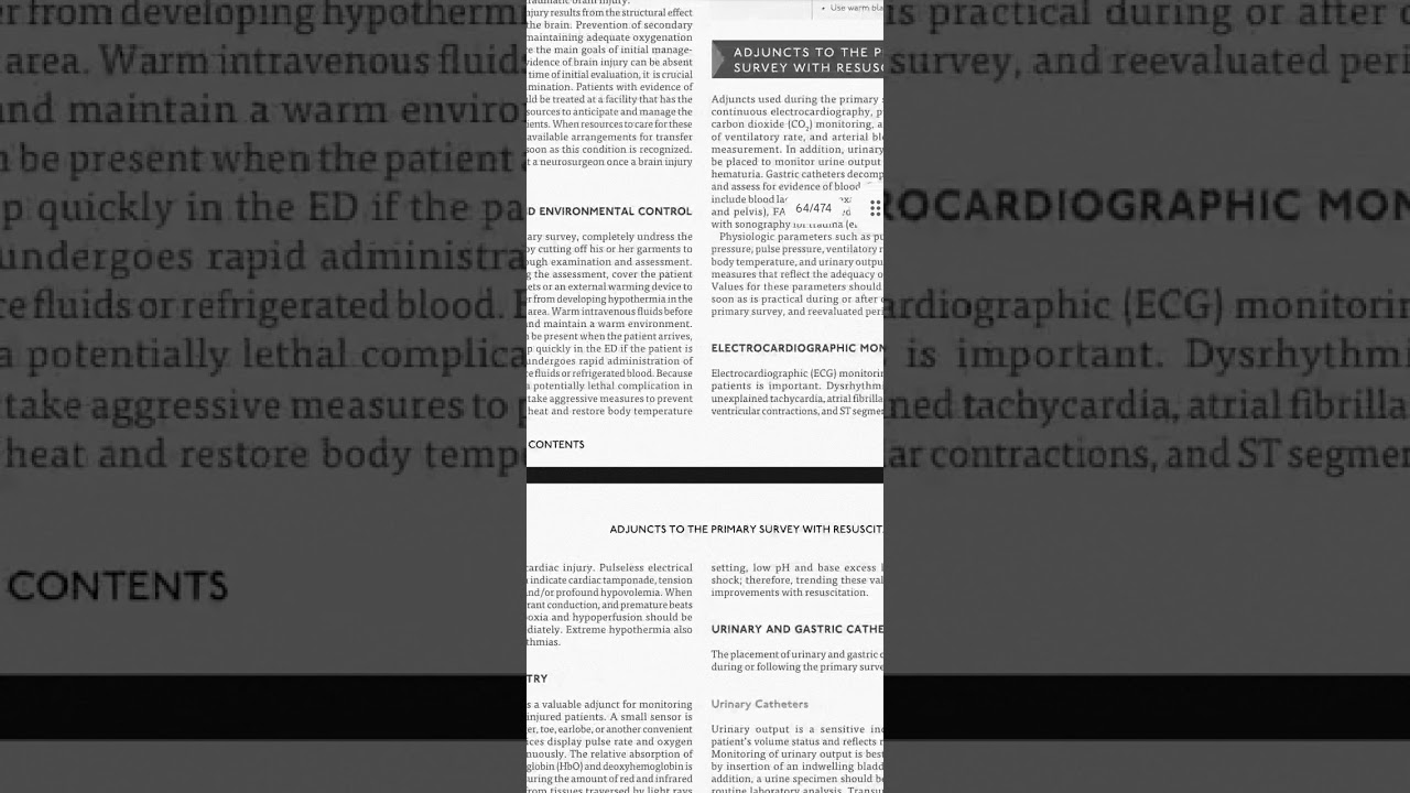 Adjuncts to primary survey 