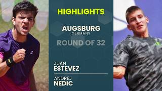 Juan Estevez vs Andrej Nedic Highlights | Augsburg 2026 Round of 32