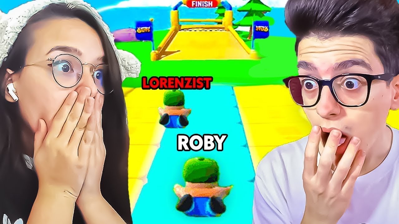 HO SFIDATO LORENZIST 1 VS 1 SU STUMBLE GUYS!