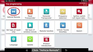 LAUNCH X431 IMMO PLUS: Jaguar Key Matching