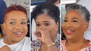 Best Women Short Haircuts 2024! 😍 15 Gorgeous Short Hairstyles for Black Women pt6