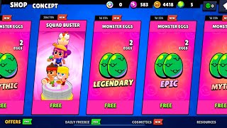 😍AMAZING FREE EGG IS HERE!!🥚🎁|BRAWL STARS 🍀|Concept