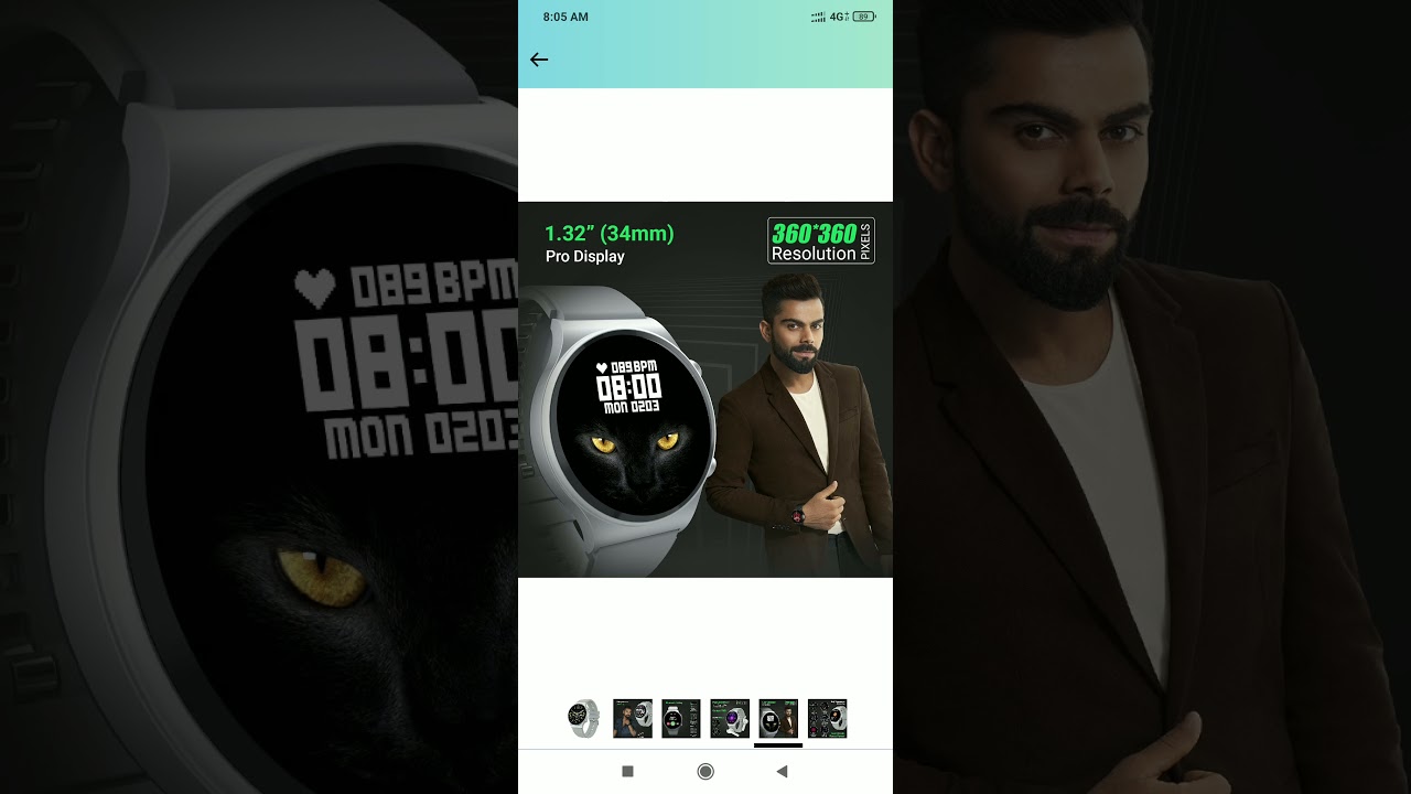 Fire-Boltt 360 Pro Bluetooth Calling, Smart Watch (BSW017)