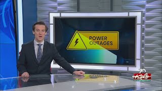 Debris causes Sioux Falls power outage